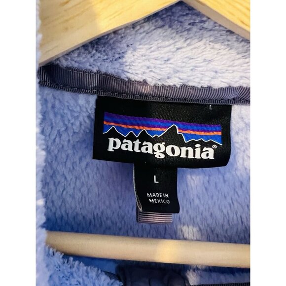 Patagonia Women’s Retool Snap-T Pullover Fleece Size Large Purple Polartec - Picture 4 of 8